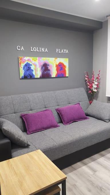 Ca Lolina Playa Apartment Gijon Exterior photo